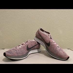 Like New - Nike Flyknit Racers - Pink - Sz 8
